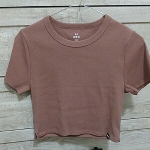 Under Armour Mauve Crop Top